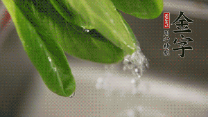 燒一鍋開水，滴一點油，水開后汆燙青菜至斷生即可。