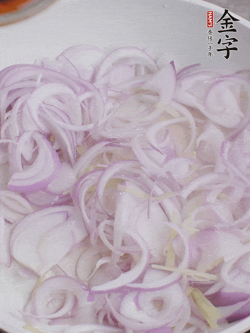 加2勺金字火腿XO醬。